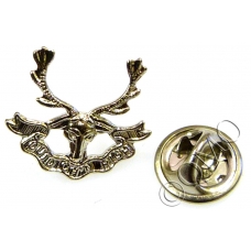 Seaforth Highlanders Lapel Pin Badge (Metal / Enamel)